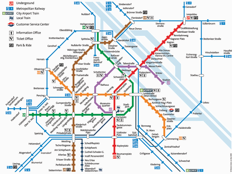 Vienna subway system