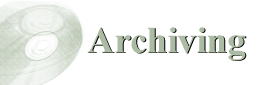 Archiving logo