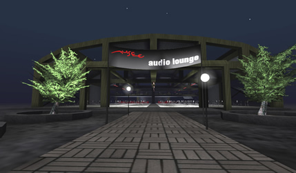 MediaSquare audio lounge entrance